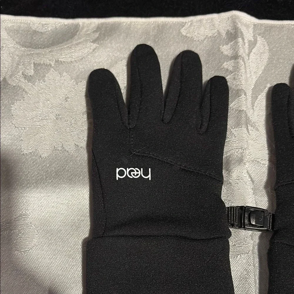 Head Black and Purple Children's Kids Touchscreen Gloves 2 Pairs EUC Lg/Med‎